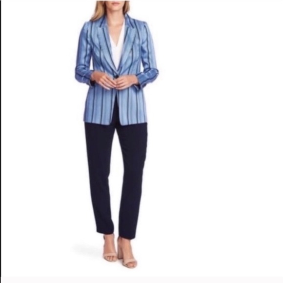 Vince Camuto Striped Blazer Jacket - Picture 4 of 12